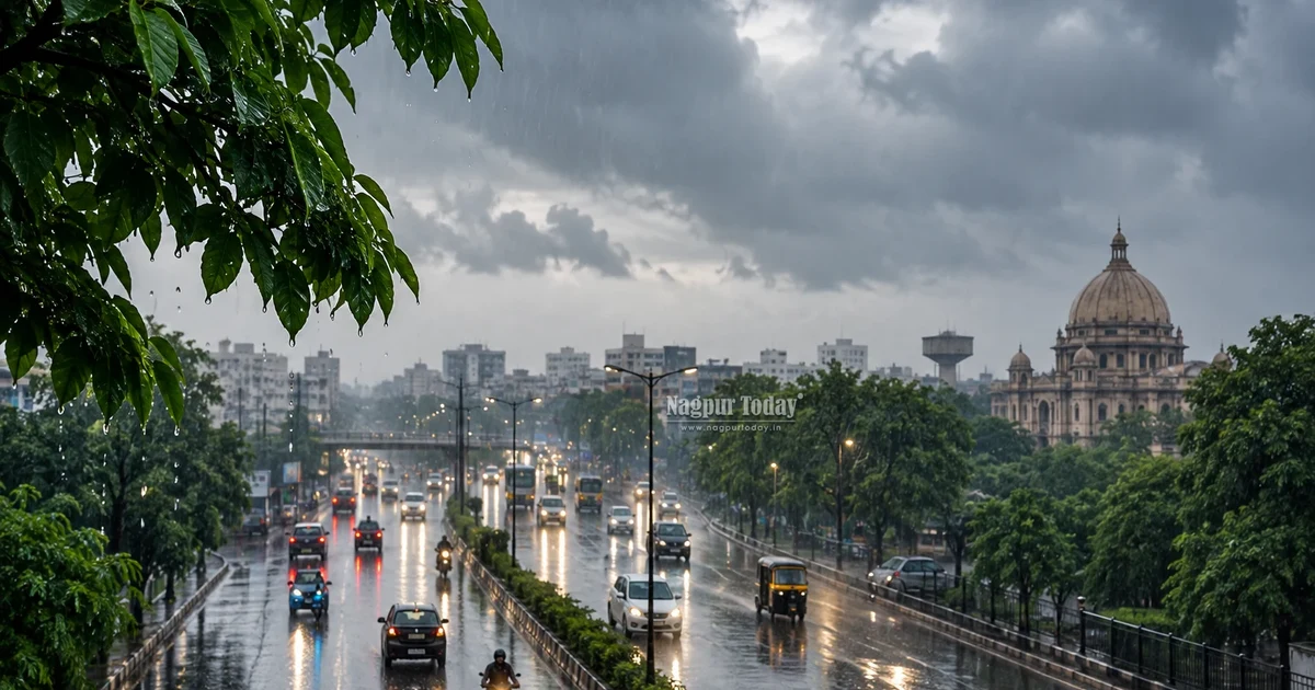 Nagpur Rain Alert Ends Monday as Rain Intensity Expected to Ease