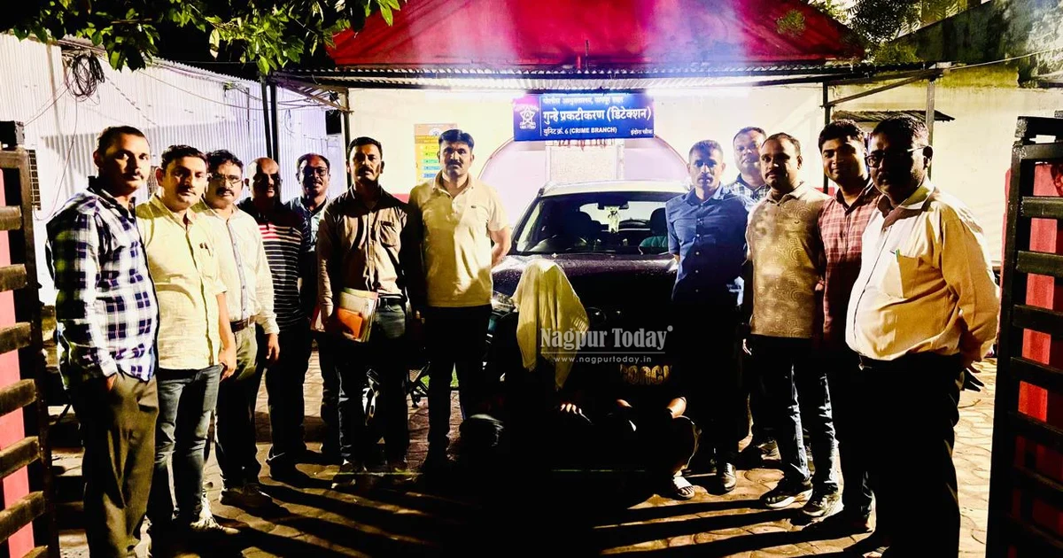 ऑटोमोटिव चौक में एमडी की खेप के साथ दो गिरफ्तार