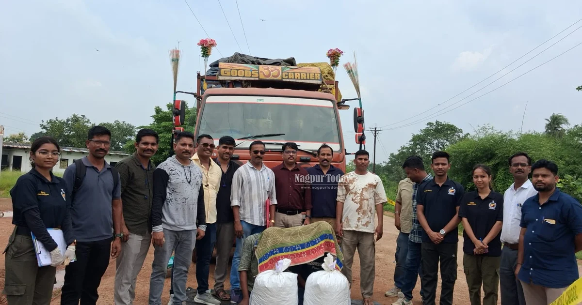 नागपूरकडे येणारा २५ किलो गांजा ANTF ने पालांदूरमध्येच पकडला;दोघांना अटक