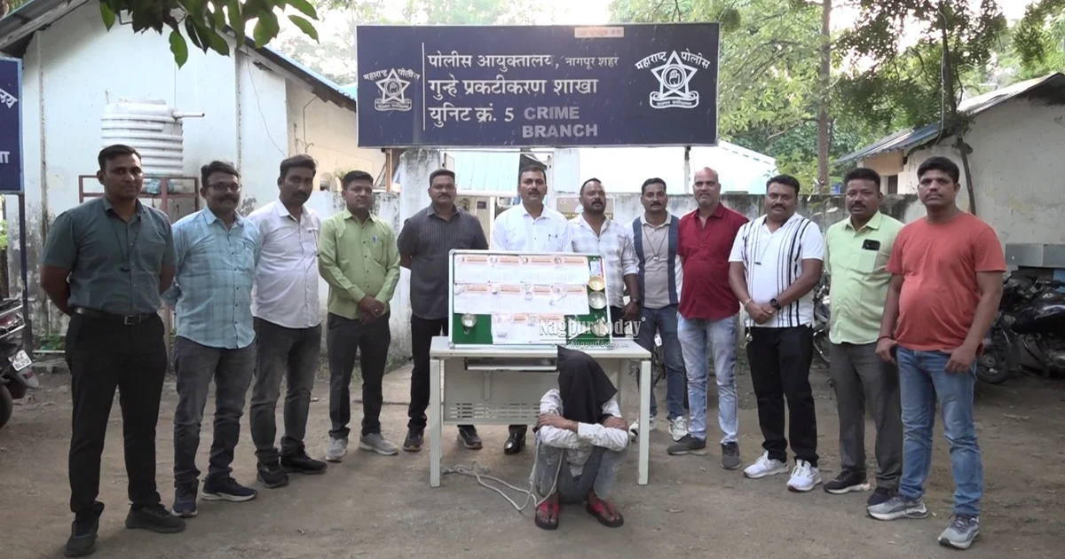 नागपुर में 4 घरफोड़ियों का खुलासा, दो आरोपी गिरफ्तार