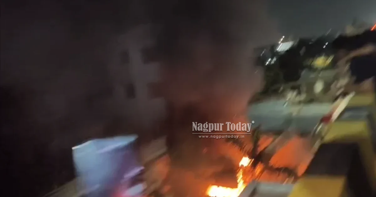 Nagpur Bada Tajbagh Shop Fire: ₹70 Lakh Loss