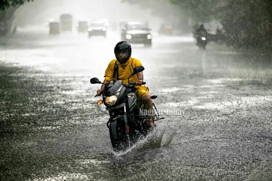 विदर्भावर पुन्हा पावसाचं संकट; २३ सप्टेंबरपासून मुसळधार सरी,चार जिल्ह्यांना ऑरेंज अलर्ट