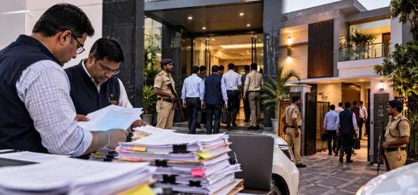 Income Tax Department Raids Nagpur Builder Ahead of Diwali