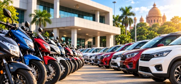 Nagpur MH-49 RTO Records 5,755 Vehicle Registrations in 26 Days; Tajshree Autowheels Leads Two-Wheeler Dealers