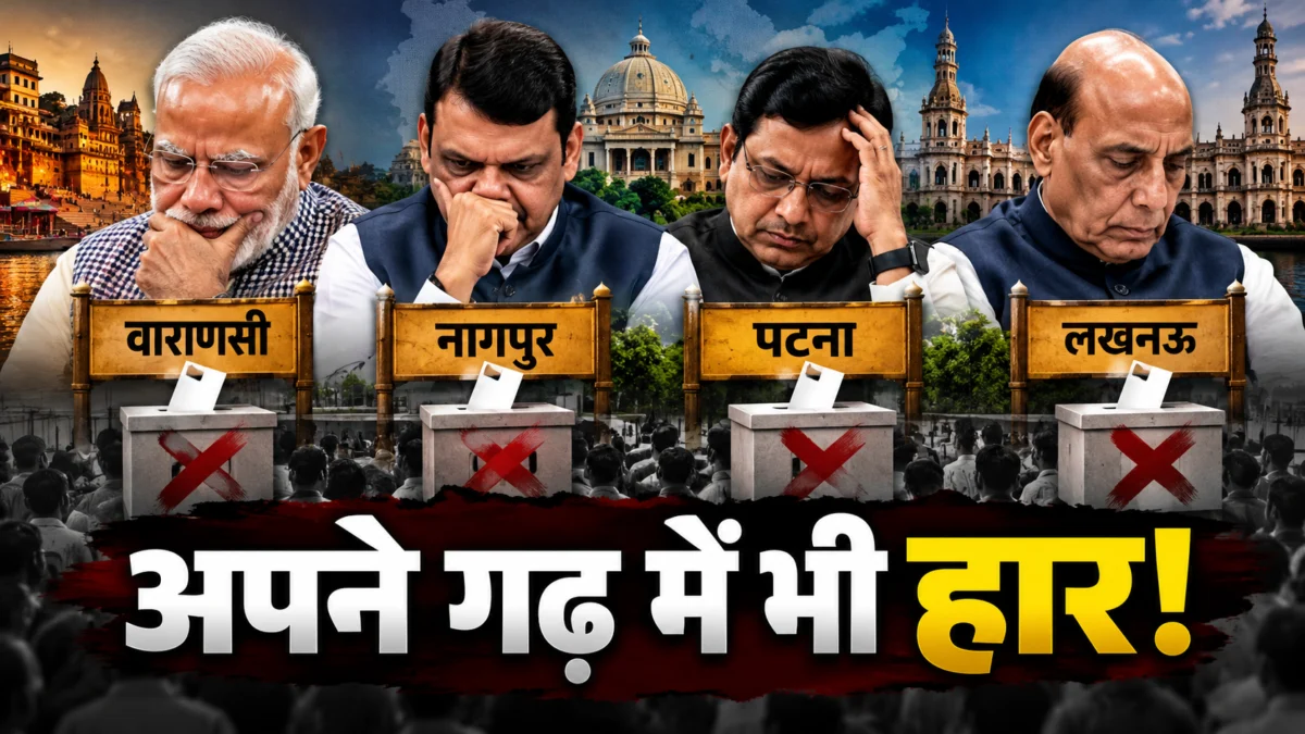 नागपुर से पटना और वाराणसी तक: MLC चुनाव के नतीजों ने राजनीतिक गढ़ों पर खड़े किए सवाल