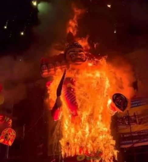 Nagpur’s 75th Ravan Dahan lights up Kasturchand Park