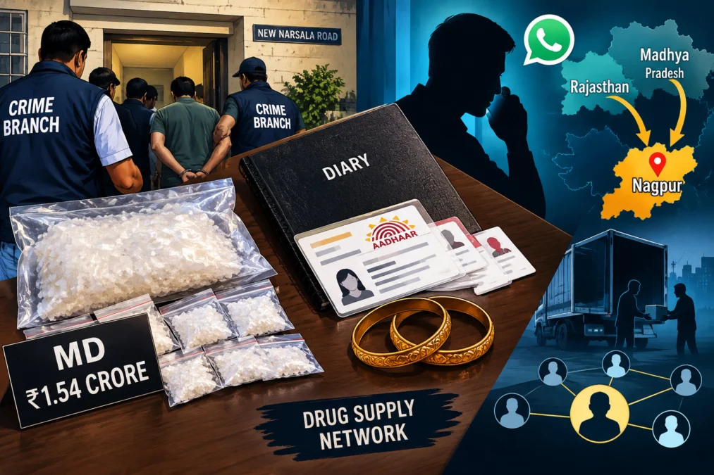 Nagpur MD drug racket: Diary found at kingpin’s house may expose wider supply network