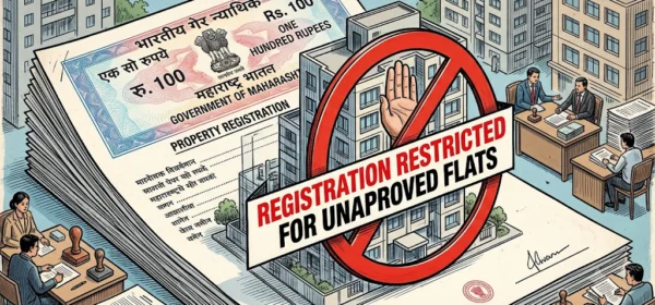 Maharashtra bars registration of flats lacking approvals or exceeding sanctioned area
