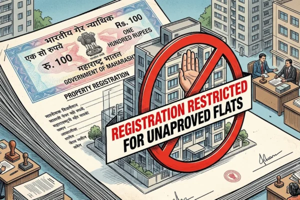 Maharashtra bars registration of flats lacking approvals or exceeding sanctioned area