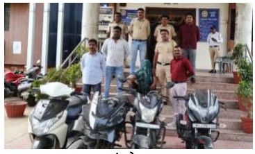 Nagpur: Vehicle lifter arrested, four stolen bikes worth Rs 3.3 lakh recovered