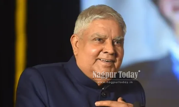 Ex-VP Jagdeep Dhankhar arrives in Nagpur for RSS centenary Vijayadashami Utsav