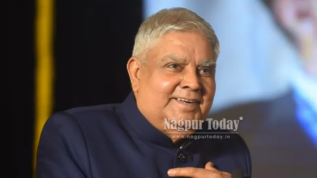Ex-VP Jagdeep Dhankhar arrives in Nagpur for RSS centenary Vijayadashami Utsav