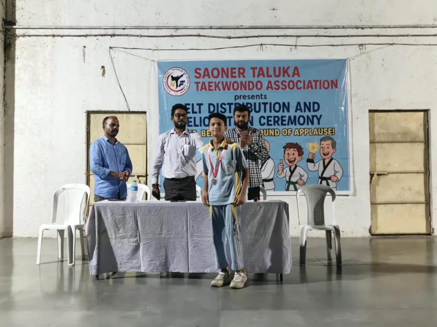 सावनेर तालुका ताइक्वांडो क्लब के खिलाड़ियों का शानदार प्रदर्शन, कई पदक जीते