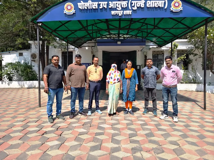 नागपुरात ई-रिक्शामधून महिलेच्या पर्समधून सोन्याची चेन लंपास; क्राईम ब्रँचने महिला आरोपीला केली अटक