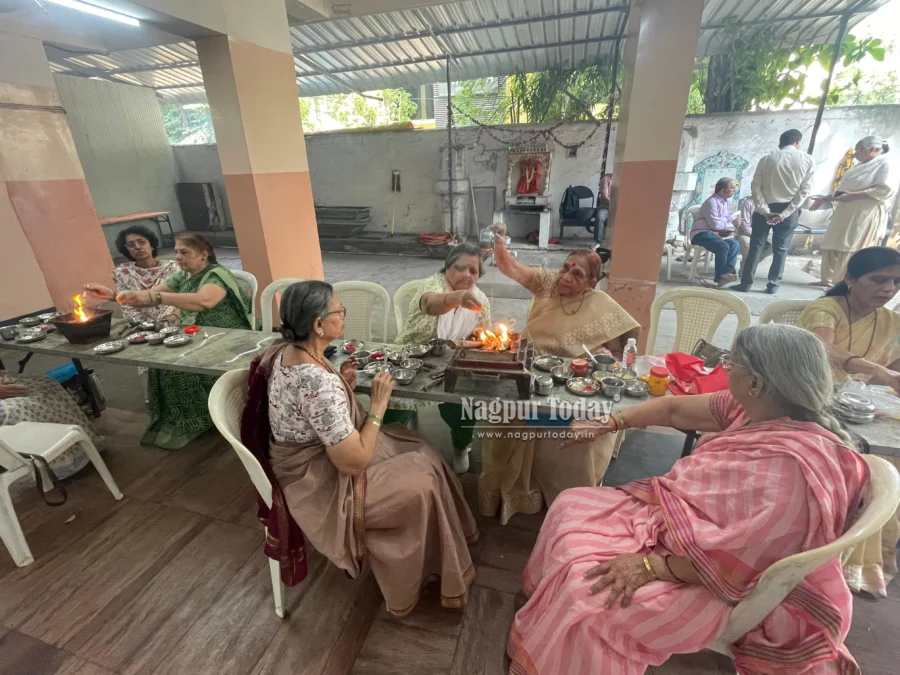 नागपुर में शहीदों और क्रांतिकारियों के सम्मान में पितृतर्पण वीर बलिदानियों को किया नमन
