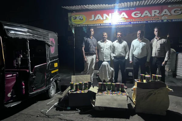 नागपुरात १३.९० लाखांचा प्रतिबंधित नायलॉन मांजा जप्त; ऑटोचालकाला अटक