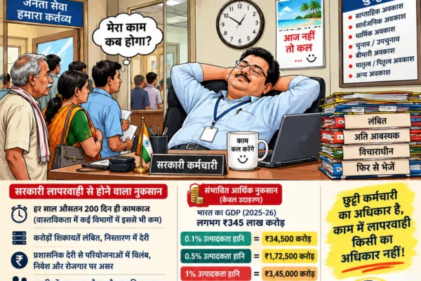 Administrative Lethargy, Not Holidays, May Hinder Viksit Bharat
