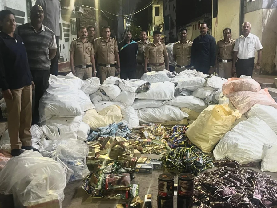 नागपुरात प्रतिबंधित गुटख्याचा मोठा साठा उघडकीस; ९.३७ लाखांचा माल जप्त, दोन भावांवर गुन्हा