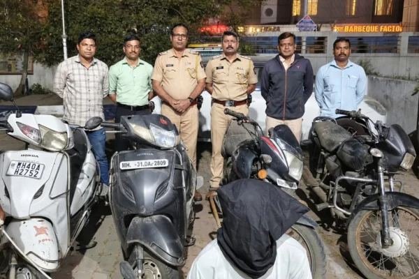 Kamptee Police Bust Bike Theft Racket, Recover 4 Vehicles