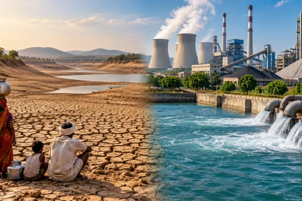 Double Standards on Water in Vidarbha? Public Faces Cuts While Industries Get Uninterrupted Supply