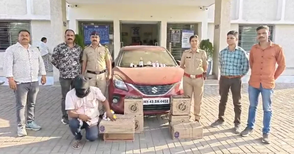 ड्राई डे से पहले शराब तस्करी का पर्दाफाश, आरोपी गिरफ्तार