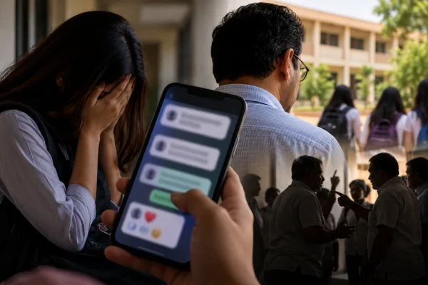 नागपुर के प्रतिष्ठित कॉलेज में शिक्षक पर छात्राओं को अश्लील और धर्म से जुड़े आपत्तिजनक संदेश भेजने के आरोप